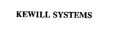KEWILL SYSTEMS