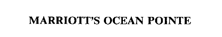 MARRIOTT'S OCEAN POINTE