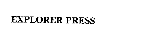 EXPLORER PRESS