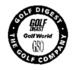 GOLF DIGEST THE COMPANY GOLF DIGEST GOLF WORLD GSO