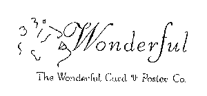 WONDERFUL THE WONDERFUL CARD & POSTER CO.