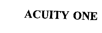 ACUITY ONE