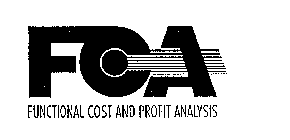FCA FUNCTIONAL COST AND PROFIT ANALYSIS