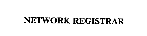 NETWORK REGISTRAR