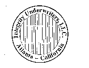 IU INTEGRITY UNDERWRITERS, LLC. ATLANTA - CALIFORNIA