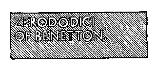 ZERODODICI OF BENETTON.