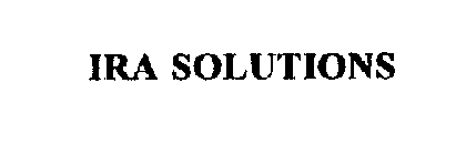 IRA SOLUTIONS