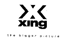 X XING THE BIGGER PICTURE