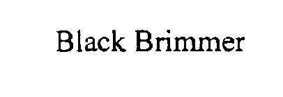 BLACK BRIMMER