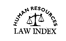 HUMAN RESOURCES LAW INDEX