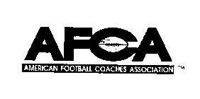 AFCA AMERICAN FOOTBALL COACHES ASSOCIATION