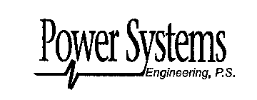 POWER SYSTEMS ENGINEERING, P.S.