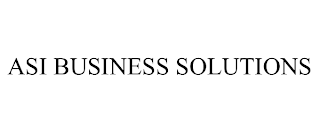 ASI BUSINESS SOLUTIONS