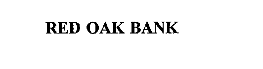 RED OAK BANK