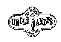 UNCLE ANDY'S OLD FASHION ICE CREAM PARLOR