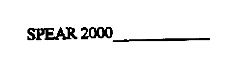 SPEAR 2000