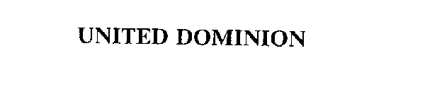 UNITED DOMINION