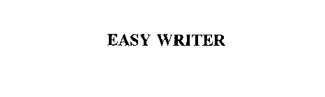 EASY WRITER