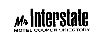MR INTERSTATE MOTEL COUPON DIRECTORY