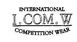 INTERNATIONAL I.COM.W COMPETITION WEAR