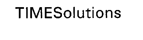 TIMESOLUTIONS