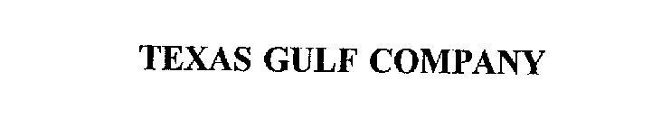 TEXAS GULF COMPANY