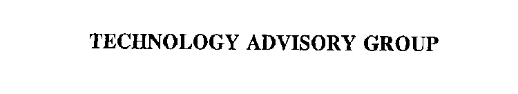 TECHNOLOGY ADVISORY GROUP