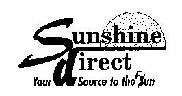 SUNSHINE DIRECT YOUR SOURCE TO THE FUN