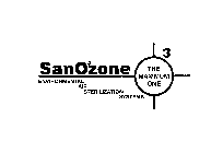 SANOZONE THE MAXIMUM ONE ENVIRONMENTAL AIR STERILIZATION SYSTEMS