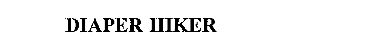DIAPER HIKER