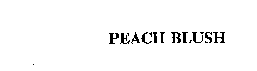 PEACH BLUSH