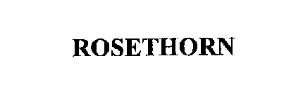 ROSETHORN