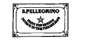S.PELLEGRINO FROM THE FAMOUS SOURCE IN THE ITALIAN ALPS