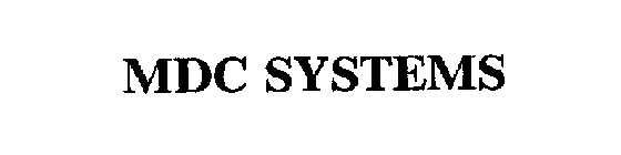 MDC SYSTEMS