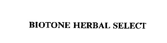 BIOTONE HERBAL SELECT