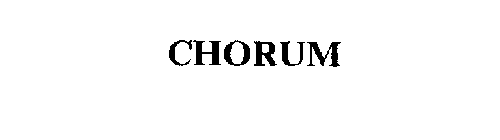 CHORUM