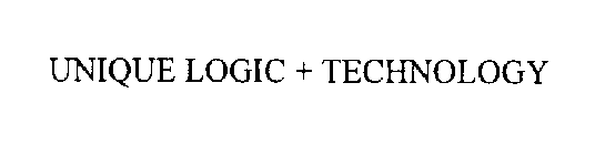 UNIQUE LOGIC + TECHNOLOGY