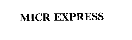 MICR EXPRESS