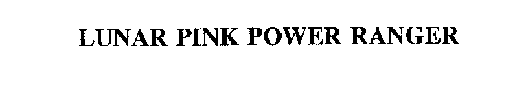 LUNAR PINK POWER RANGER