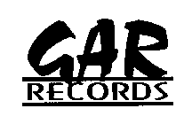 GAR RECORDS