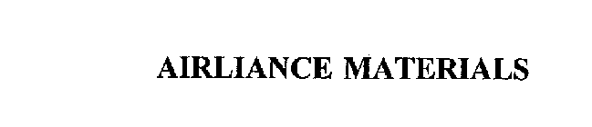 AIRLIANCE MATERIALS