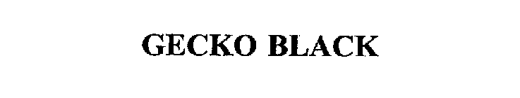 GECKO BLACK