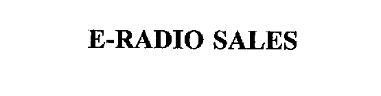 E-RADIO SALES
