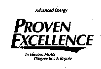 ADVANCED ENERGY PROVEN EXCELLENCE IN ELECTRIC MOTOR DIAGNOSTICS & REPAIR