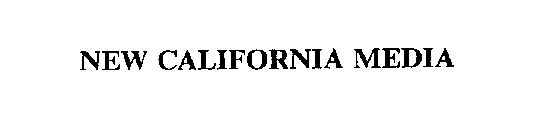 NEW CALIFORNIA MEDIA