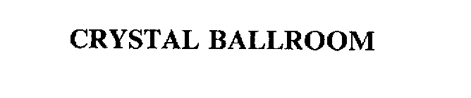CRYSTAL BALLROOM