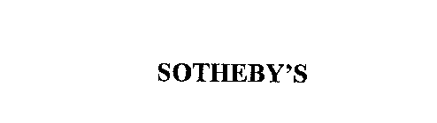 SOTHEBY'S