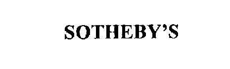 SOTHEBY'S