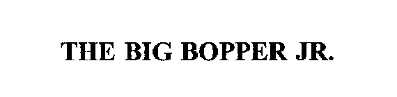 THE BIG BOPPER JR.