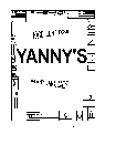YANNY'S EXCELLENT FOOD IN ANY LANGUAGE